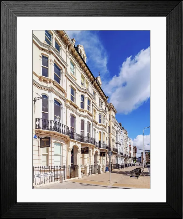 Framed Print : Architecture at the Marlborough Pl, Brighton, City of Brighton and Hove, East Sussex, England, United Kingdom Framed Print : Architecture at the Marlborough Pl, Brighton, City of Brighton and Hove, East Sussex, England, United Kingdom