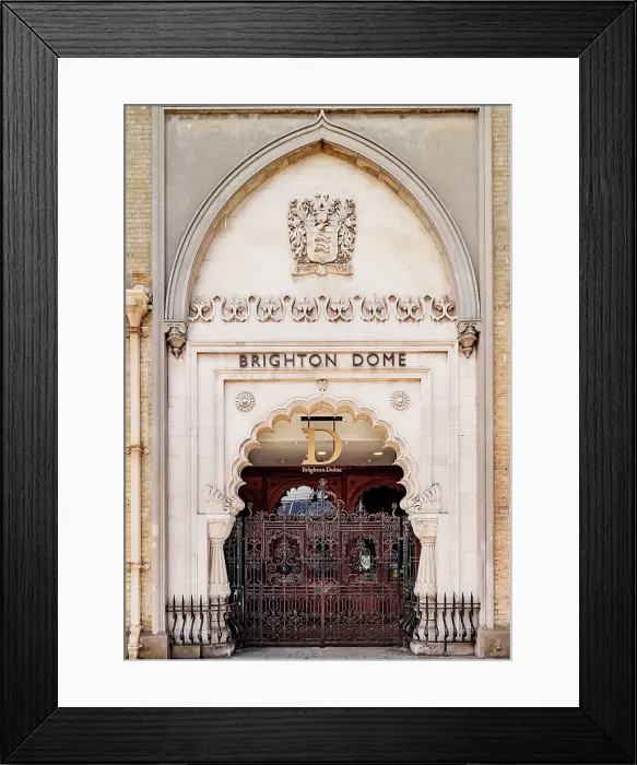 Framed Print : Brighton Dome, detailed view, City of Brighton and Hove, East Sussex, England, United Kingdom Framed Print : Brighton Dome, detailed view, City of Brighton and Hove, East Sussex, England, United Kingdom