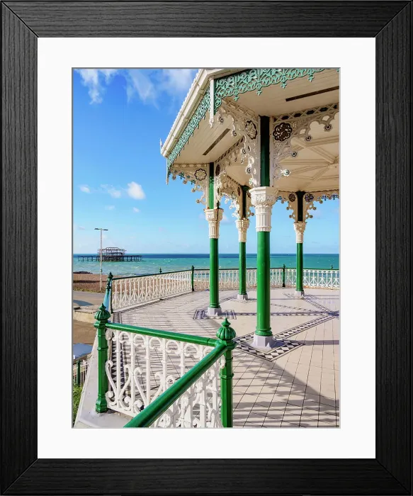 Framed Print : Brighton Beach Bandstand, City of Brighton and Hove, East Sussex, England, United Kingdom Framed Print : Brighton Beach Bandstand, City of Brighton and Hove, East Sussex, England, United Kingdom