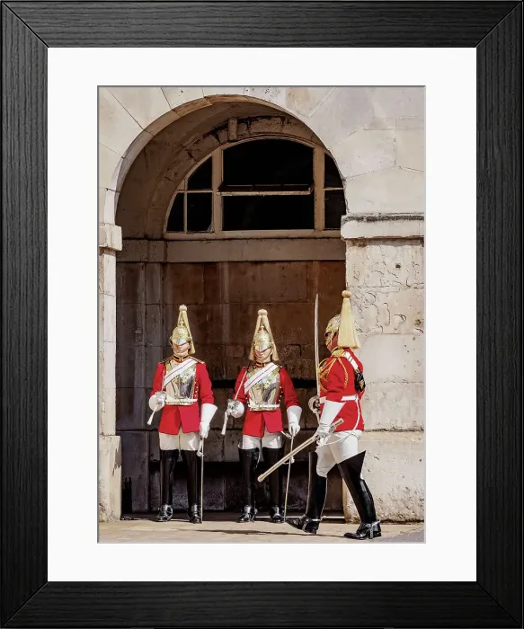 Framed Print : Life Guards at Horse Guards, London, England, United Kingdom Framed Print : Life Guards at Horse Guards, London, England, United Kingdom