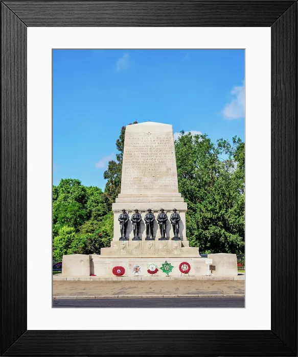 Framed Print : Guards Memorial, St James's Park, London, England, United Kingdom Framed Print : Guards Memorial, St James's Park, London, England, United Kingdom