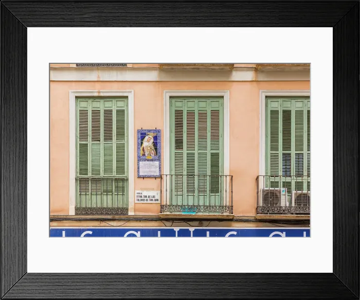 Framed Print : Malaga City, Andalusia, Spain Framed Print : Malaga City, Andalusia, Spain
