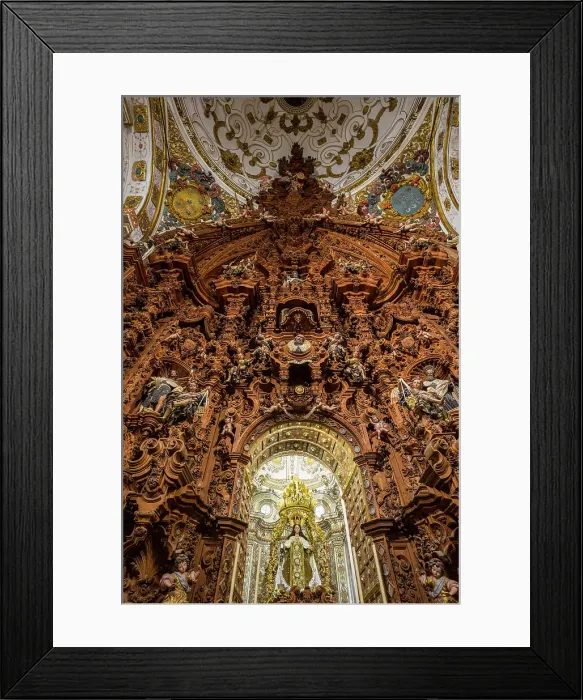 Framed Print : Iglesia del Carmen, Antequera, Andalusia, Spain