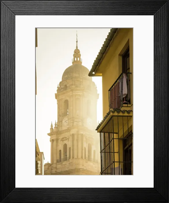 Framed Print : Cathedral, Malaga City, Andalusia, Spain Framed Print : Cathedral, Malaga City, Andalusia, Spain