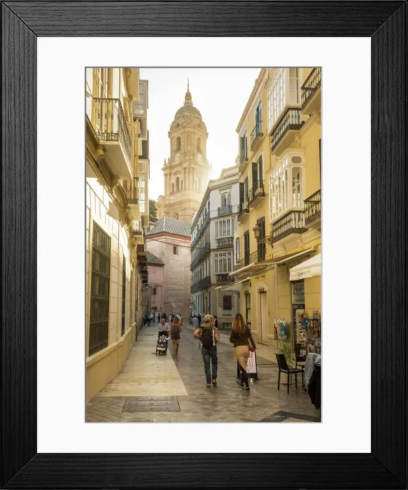 Framed Print : Cathedral, Malaga City, Andalusia, Spain Framed Print : Cathedral, Malaga City, Andalusia, Spain