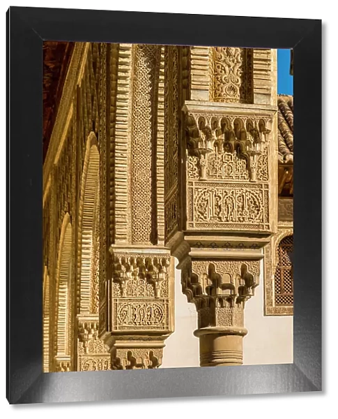 Nasrid Palaces, Alhambra Palace, Granada Province, Andalusia, Spain