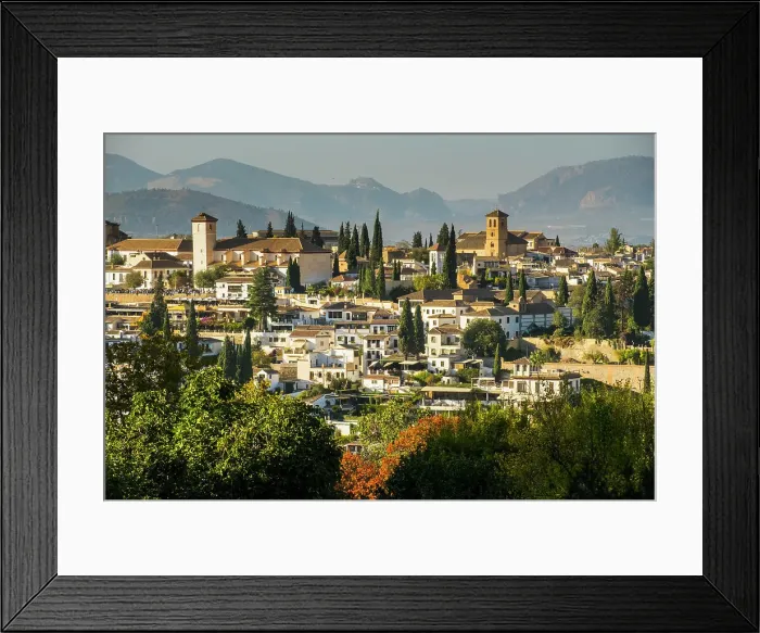 Framed Print : Grenada town, Granada Province, Andalusia, Spain Framed Print : Grenada town, Granada Province, Andalusia, Spain