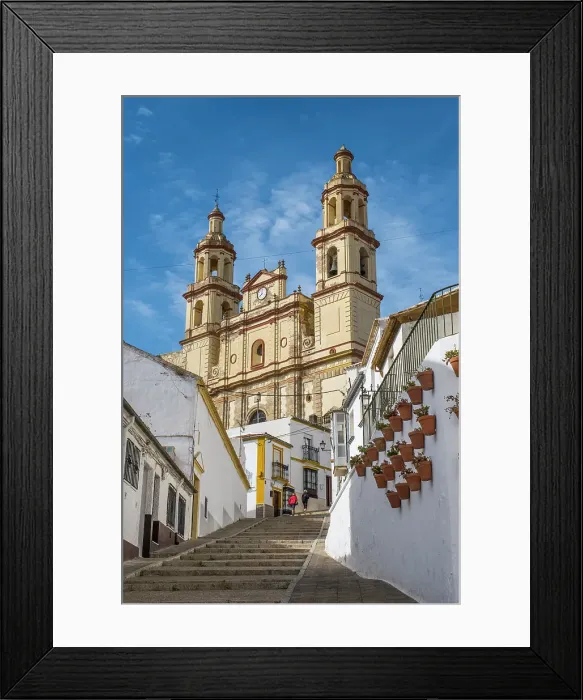 Framed Print : Our Lady of the Incarnation Church, Olvera, Cadiz Province, Andalusia, Spain Framed Print : Our Lady of the Incarnation Church, Olvera, Cadiz Province, Andalusia, Spain