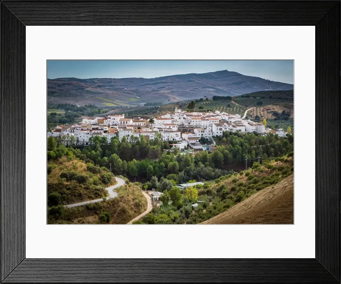 Framed Print : Torre Alhaquime, near Olvera, Andalusia, Spain