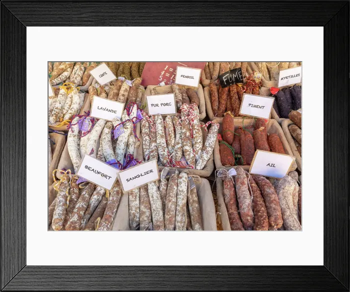 Framed Print : Market at Aix-en-Provence, Provence-Alpes-Cote d'Azur, France Framed Print : Market at Aix-en-Provence, Provence-Alpes-Cote d'Azur, France