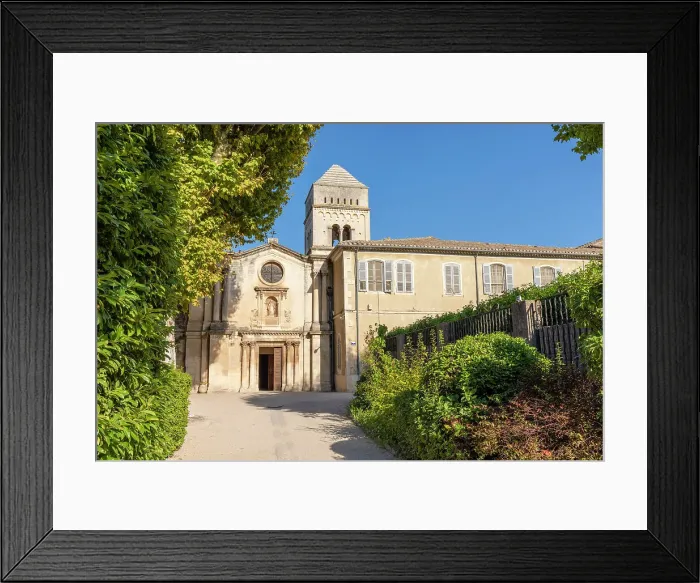Framed Print : Saint-Paul Asylum where Vincent van Gogh was Hospitalised, Saint-Remy-de-Provence, Provence-Alpes-Cote d'Azur, France Framed Print : Saint-Paul Asylum where Vincent van Gogh was Hospitalised, Saint-Remy-de-Provence, Provence-Alpes-Cote d'Azur, France