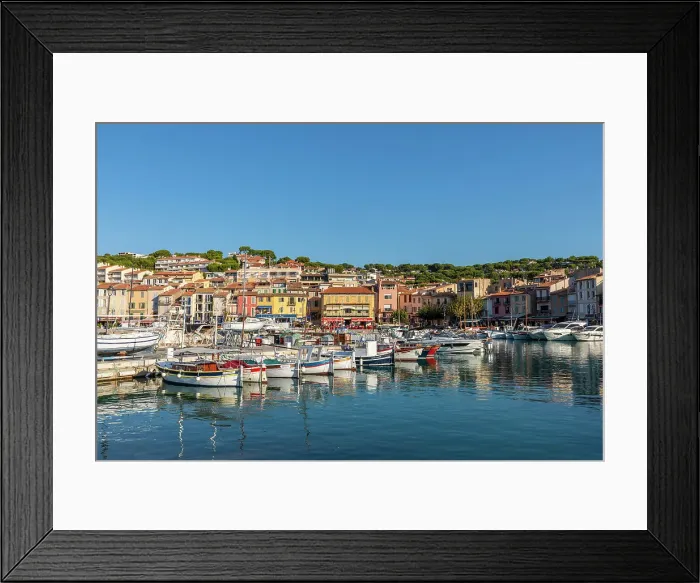 Framed Print : The Harbour at Cassis, Cassis, Provence-Alpes-Cote d'Azur, France Framed Print : The Harbour at Cassis, Cassis, Provence-Alpes-Cote d'Azur, France