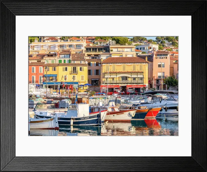 Framed Print : The Harbour at Cassis, Cassis, Provence-Alpes-Cote d'Azur, France Framed Print : The Harbour at Cassis, Cassis, Provence-Alpes-Cote d'Azur, France
