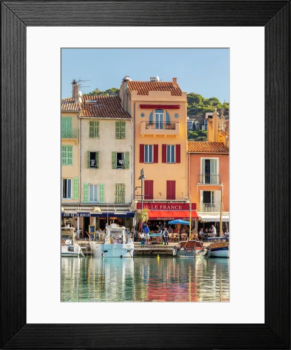 Framed Print : The Harbour at Cassis, Cassis, Provence-Alpes-Cote d'Azur, France Framed Print : The Harbour at Cassis, Cassis, Provence-Alpes-Cote d'Azur, France