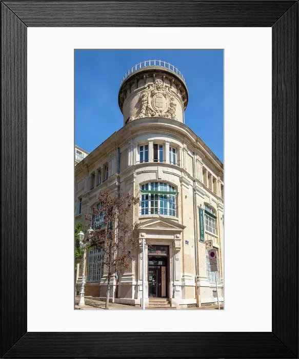 Framed Print : Le Telegraphe Building, Toulon, Provence-Alpes-Cote d'Azur, France Framed Print : Le Telegraphe Building, Toulon, Provence-Alpes-Cote d'Azur, France