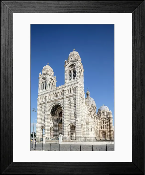 Framed Print : Facade of Marseille Cathedral, Marseille, Provence-Alpes-Cote d'Azur, France Framed Print : Facade of Marseille Cathedral, Marseille, Provence-Alpes-Cote d'Azur, France