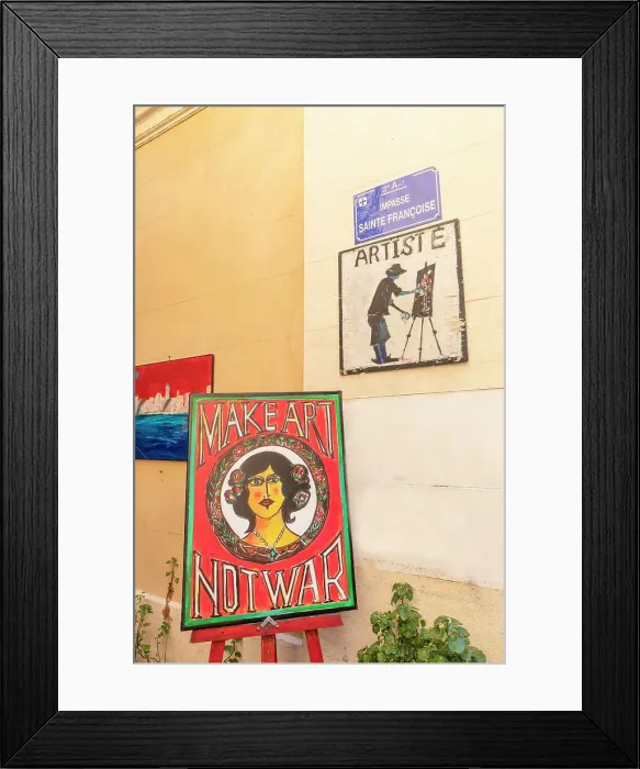Framed Print : Art Gallery in Le Panier de Marseille, Marseille, Provence-Alpes-Cote d'Azur, France Framed Print : Art Gallery in Le Panier de Marseille, Marseille, Provence-Alpes-Cote d'Azur, France