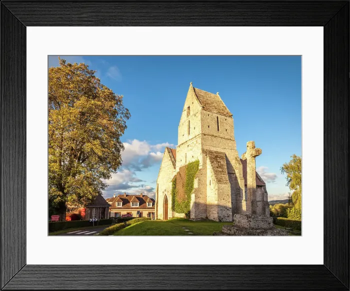 Framed Print : Historic Saint-Martin de Criqueboeuf Church, Calvados, Normandy, France Framed Print : Historic Saint-Martin de Criqueboeuf Church, Calvados, Normandy, France