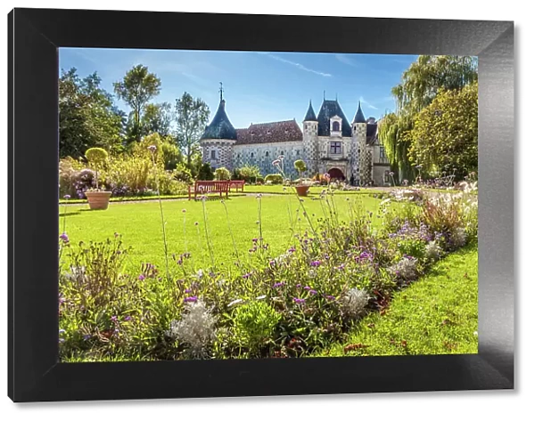 Park of Chateau Saint Germain-de-Livet, Orne, Normandy, France
