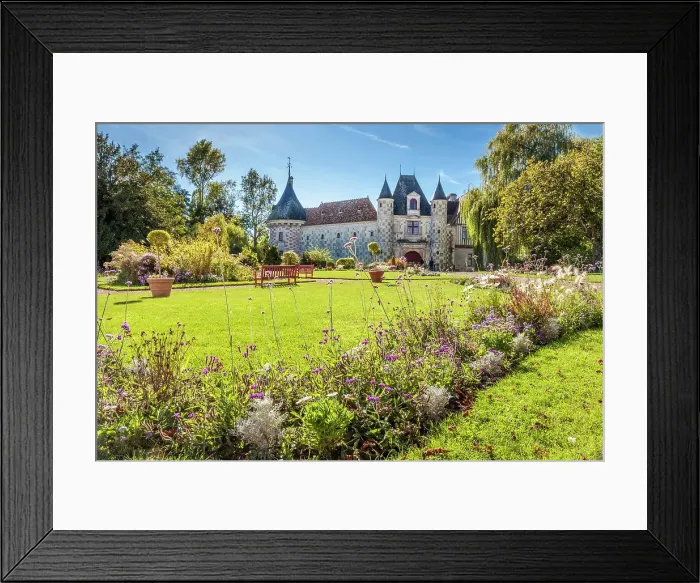 Framed Print : Park of Chateau Saint Germain-de-Livet, Orne, Normandy, France Framed Print : Park of Chateau Saint Germain-de-Livet, Orne, Normandy, France