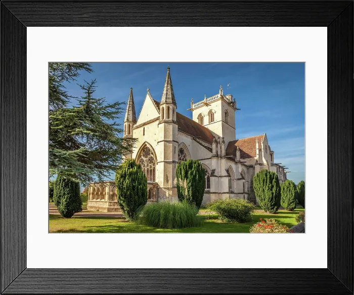 Framed Print : Eglise Notre-Dame in Dives-sur-Mer, Calvados, Normandy, France Framed Print : Eglise Notre-Dame in Dives-sur-Mer, Calvados, Normandy, France