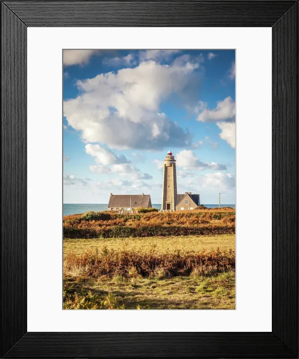Framed Print : Phare du Cap Levi Lighthouse near Fermanville, Manche, Cotentin Peninsula, Normandy, France Framed Print : Phare du Cap Levi Lighthouse near Fermanville, Manche, Cotentin Peninsula, Normandy, France