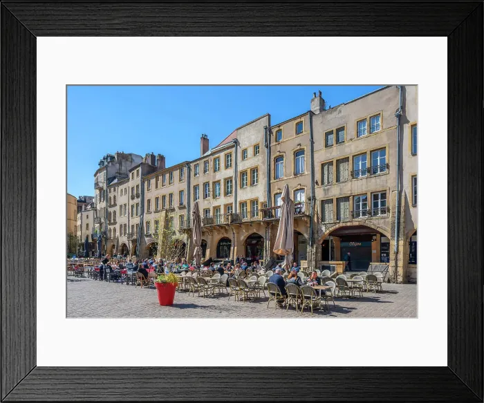 Framed Print : Place Saint Louis, Metz, Moselle, Lorraine, Alsace-Champagne-Ardenne-Lorraine, Grand Est, France Framed Print : Place Saint Louis, Metz, Moselle, Lorraine, Alsace-Champagne-Ardenne-Lorraine, Grand Est, France