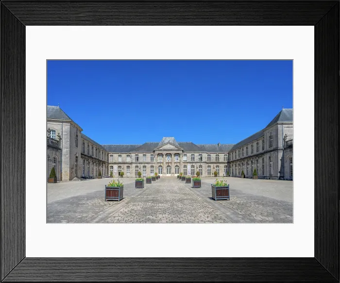 Framed Print : Chateau Stanislas at Commercy, Meuse, Lorraine, Alsace-Champagne-Ardenne-Lorraine, Grand Est, France Framed Print : Chateau Stanislas at Commercy, Meuse, Lorraine, Alsace-Champagne-Ardenne-Lorraine, Grand Est, France