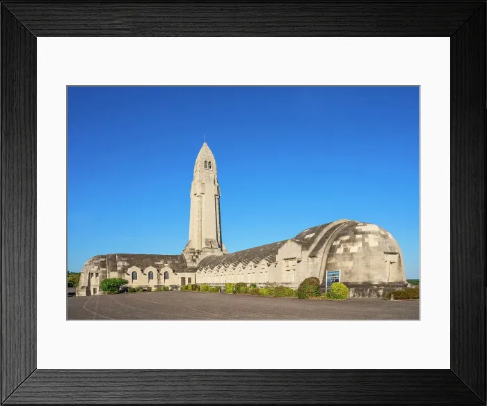 Framed Print : Ossuary of Douaumont near Verdun, Meuse, Lorraine, Alsace-Champagne-Ardenne-Lorraine, Grand Est, France Framed Print : Ossuary of Douaumont near Verdun, Meuse, Lorraine, Alsace-Champagne-Ardenne-Lorraine, Grand Est, France