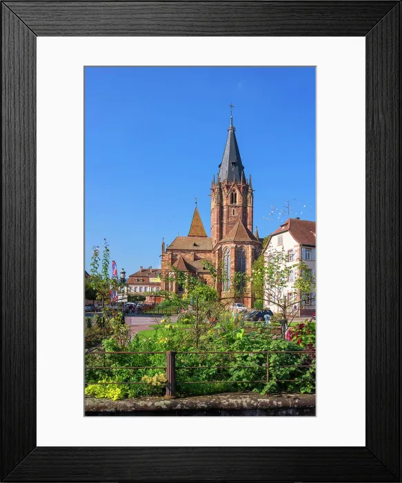 Framed Print : Saint-Pierre-Saint-Paul church, Wissembourg, Bas-Rhin, Alsace, Alsace-Champagne-Ardenne-Lorraine, Grand Est, France Framed Print : Saint-Pierre-Saint-Paul church, Wissembourg, Bas-Rhin, Alsace, Alsace-Champagne-Ardenne-Lorraine, Grand Est, France