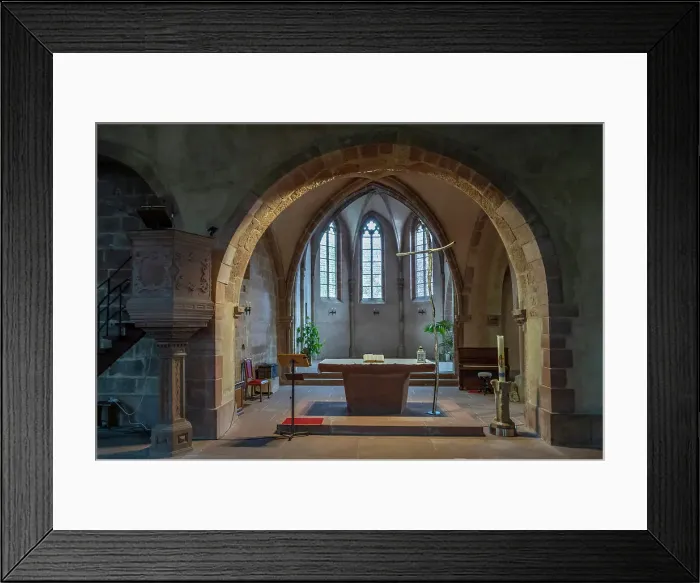 Framed Print : St John's Church, Wissembourg, Bas-Rhin, Alsace, Alsace-Champagne-Ardenne-Lorraine, Grand Est, France Framed Print : St John's Church, Wissembourg, Bas-Rhin, Alsace, Alsace-Champagne-Ardenne-Lorraine, Grand Est, France