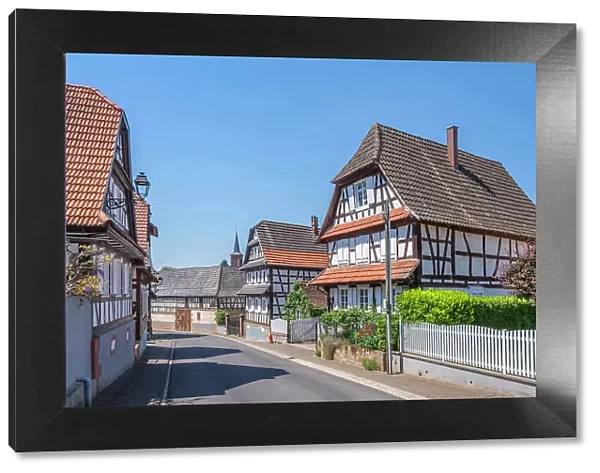 Hunspach, most popular village in France in 2020, Bas-Rhin, Alsace, Alsace-Champagne-Ardenne-Lorraine, Grand Est, France