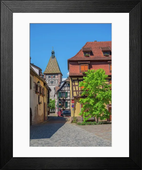 Framed Print : Porte Haute at Bergheim, Haut-Rhin, Alsace, Alsace-Champagne-Ardenne-Lorraine, Grand Est, France Framed Print : Porte Haute at Bergheim, Haut-Rhin, Alsace, Alsace-Champagne-Ardenne-Lorraine, Grand Est, France