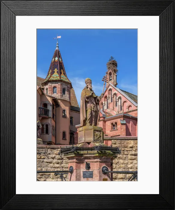 Framed Print : Castle of the counts of Eguisheim and the Leon the 9th chapel, Eguisheim, Haut-Rhin, Alsace, Alsace-Champagne-Ardenne-Lorraine, Grand Est, France Framed Print : Castle of the counts of Eguisheim and the Leon the 9th chapel, Eguisheim, Haut-Rhin, Alsace, Alsace-Champagne-Ardenne-Lorraine, Grand Est, France
