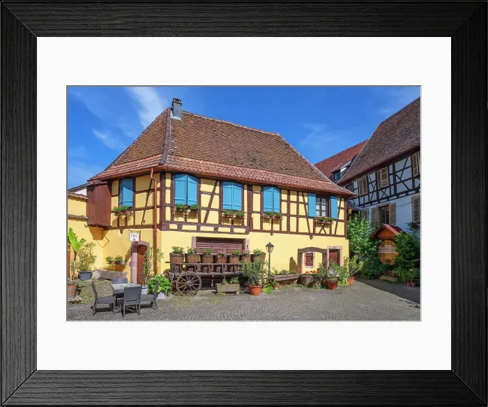 Framed Print : Half-timbered houses at Eguisheim, Haut-Rhin, Alsace, Alsace-Champagne-Ardenne-Lorraine, Grand Est, France Framed Print : Half-timbered houses at Eguisheim, Haut-Rhin, Alsace, Alsace-Champagne-Ardenne-Lorraine, Grand Est, France