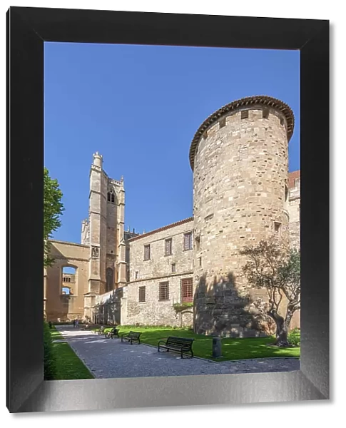 Cathedrale Saint-Just et Saint-Pasteur at Narbonne, Aude, Languedoc-Roussillon, Occitanie, France