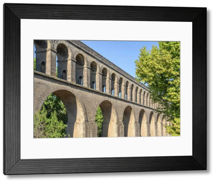 Framed Print : St. Clement Aqueduct, Montpellier, Herault, Languedoc-Roussillon, Occitanie, France Framed Print : St. Clement Aqueduct, Montpellier, Herault, Languedoc-Roussillon, Occitanie, France
