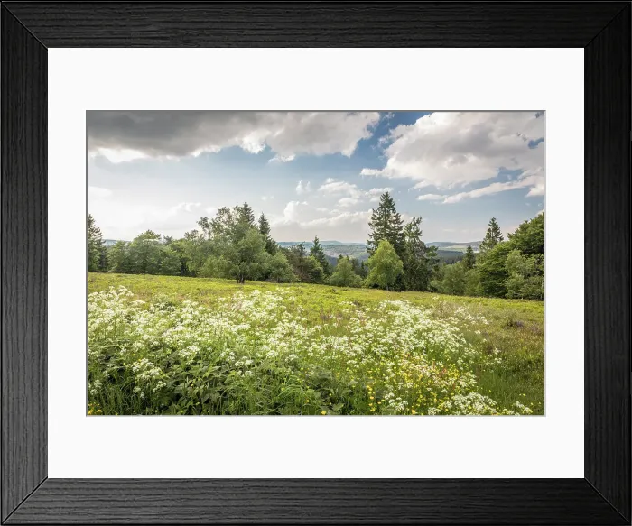 Framed Print : Summit plateau of the Kahler Asten near Winterberg, Sauerland, North Rhine-Westphalia, Germany Framed Print : Summit plateau of the Kahler Asten near Winterberg, Sauerland, North Rhine-Westphalia, Germany