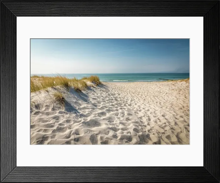 Framed Print : Beach access north of Ahrenshoop, Mecklenburg-West Pomerania, Northern Germany, Germany Framed Print : Beach access north of Ahrenshoop, Mecklenburg-West Pomerania, Northern Germany, Germany
