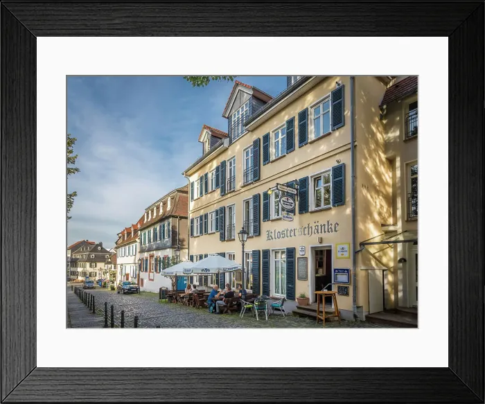 Framed Print : Klosterschenke in the Herrngasse in Bad Homburg vor der Hohe, Taunus, Hesse, Germany Framed Print : Klosterschenke in the Herrngasse in Bad Homburg vor der Hohe, Taunus, Hesse, Germany