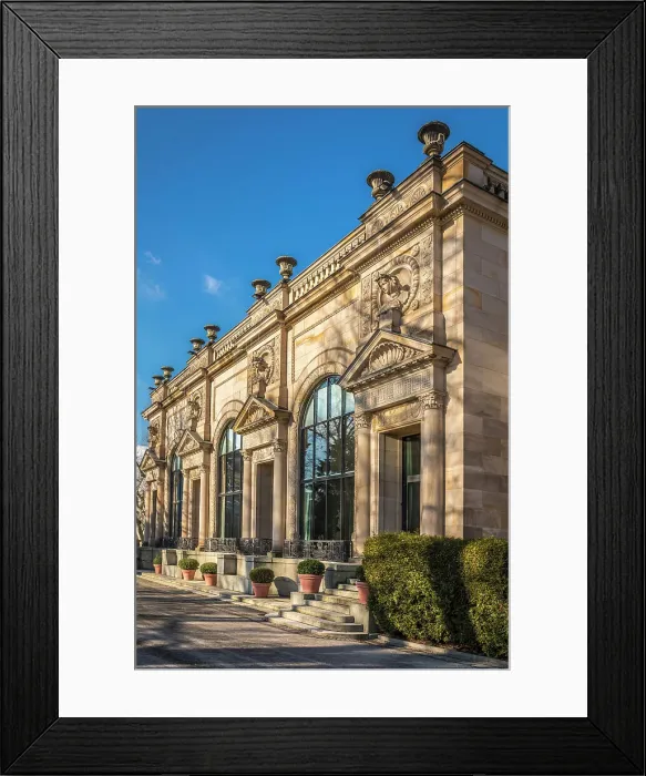 Framed Print : Kurhaus (park side) in winter, Wiesbaden, Hesse, Germany Framed Print : Kurhaus (park side) in winter, Wiesbaden, Hesse, Germany