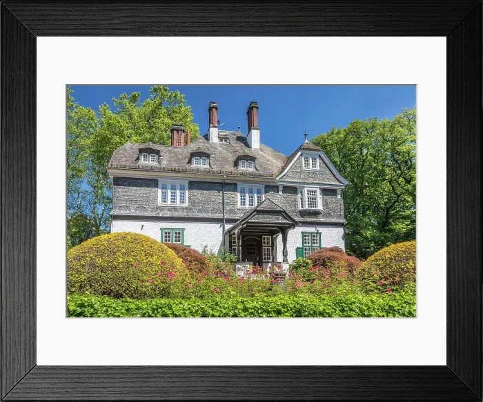Framed Print : Cottage beer garden in Kronberg Castle Park, Taunus, Hesse, Germany Framed Print : Cottage beer garden in Kronberg Castle Park, Taunus, Hesse, Germany