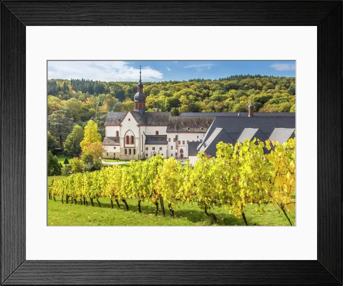 Framed Print : Cistercian monastery Eberbach near Kiedrich, Rheingau, Hesse, Germany Framed Print : Cistercian monastery Eberbach near Kiedrich, Rheingau, Hesse, Germany