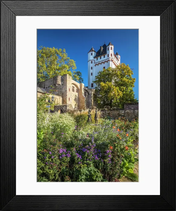 Framed Print : Electoral Castle Eltville, Rheingau, Hesse, Germany Framed Print : Electoral Castle Eltville, Rheingau, Hesse, Germany