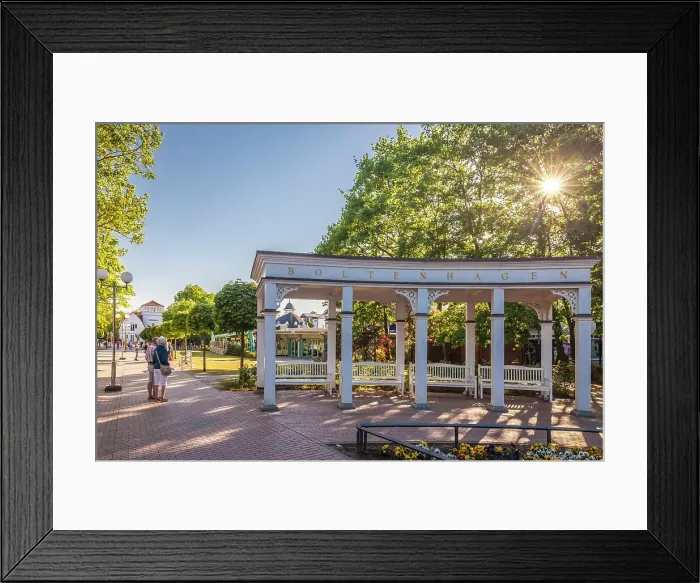 Framed Print : Spa facilities in the Baltic Sea resort of Boltenhagen, Mecklenburg-Western Pomerania, Baltic Sea, Northern Germany, Germany Framed Print : Spa facilities in the Baltic Sea resort of Boltenhagen, Mecklenburg-Western Pomerania, Baltic Sea, Northern Germany, Germany