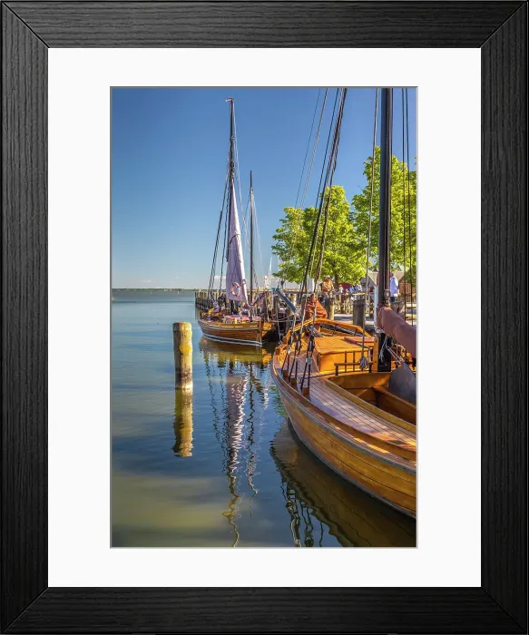 Framed Print : Zeesenboote in the Bodden harbour of Althagen, Mecklenburg-Western Pomerania, Baltic Sea, Northern Germany, Germany Framed Print : Zeesenboote in the Bodden harbour of Althagen, Mecklenburg-Western Pomerania, Baltic Sea, Northern Germany, Germany