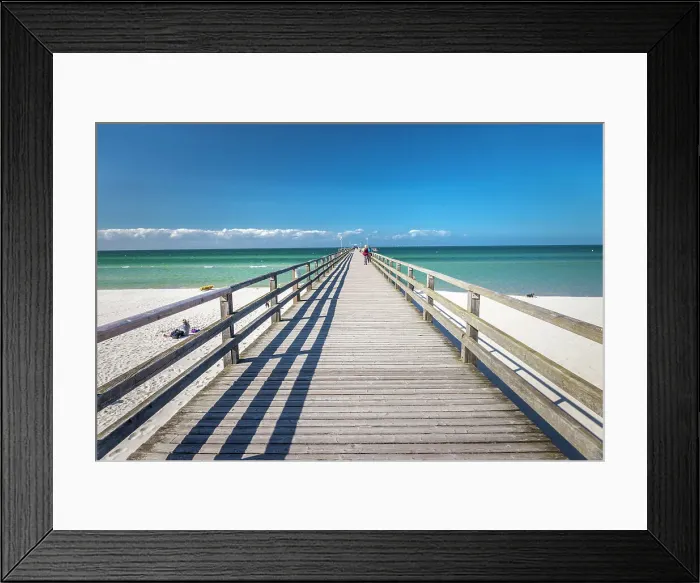 Framed Print : Pier in Zingst, Mecklenburg-West Pomerania, Baltic Sea, North Germany, Germany Framed Print : Pier in Zingst, Mecklenburg-West Pomerania, Baltic Sea, North Germany, Germany