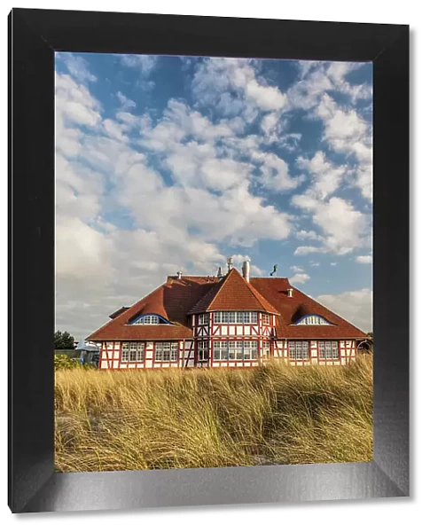 Kurhaus in the dunes in Zingst, Mecklenburg-West Pomerania, Baltic Sea, North Germany, Germany