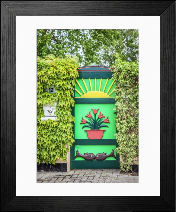 Framed Print : Beautiful wooden door with traditional motifs in Zingst, Mecklenburg-West Pomerania, Baltic Sea, Northern Germany, Germany Framed Print : Beautiful wooden door with traditional motifs in Zingst, Mecklenburg-West Pomerania, Baltic Sea, Northern Germany, Germany