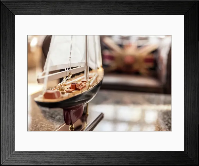 Framed Print : Model of a sailing ship in Hotel in Kuehlungsborn, Mecklenburg-West Pomerania, Baltic Sea, North Germany, Germany Framed Print : Model of a sailing ship in Hotel in Kuehlungsborn, Mecklenburg-West Pomerania, Baltic Sea, North Germany, Germany